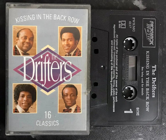The Drifters, Kissin' In The Back Row, pwkmc 4117, Vintage Cassette Magretro