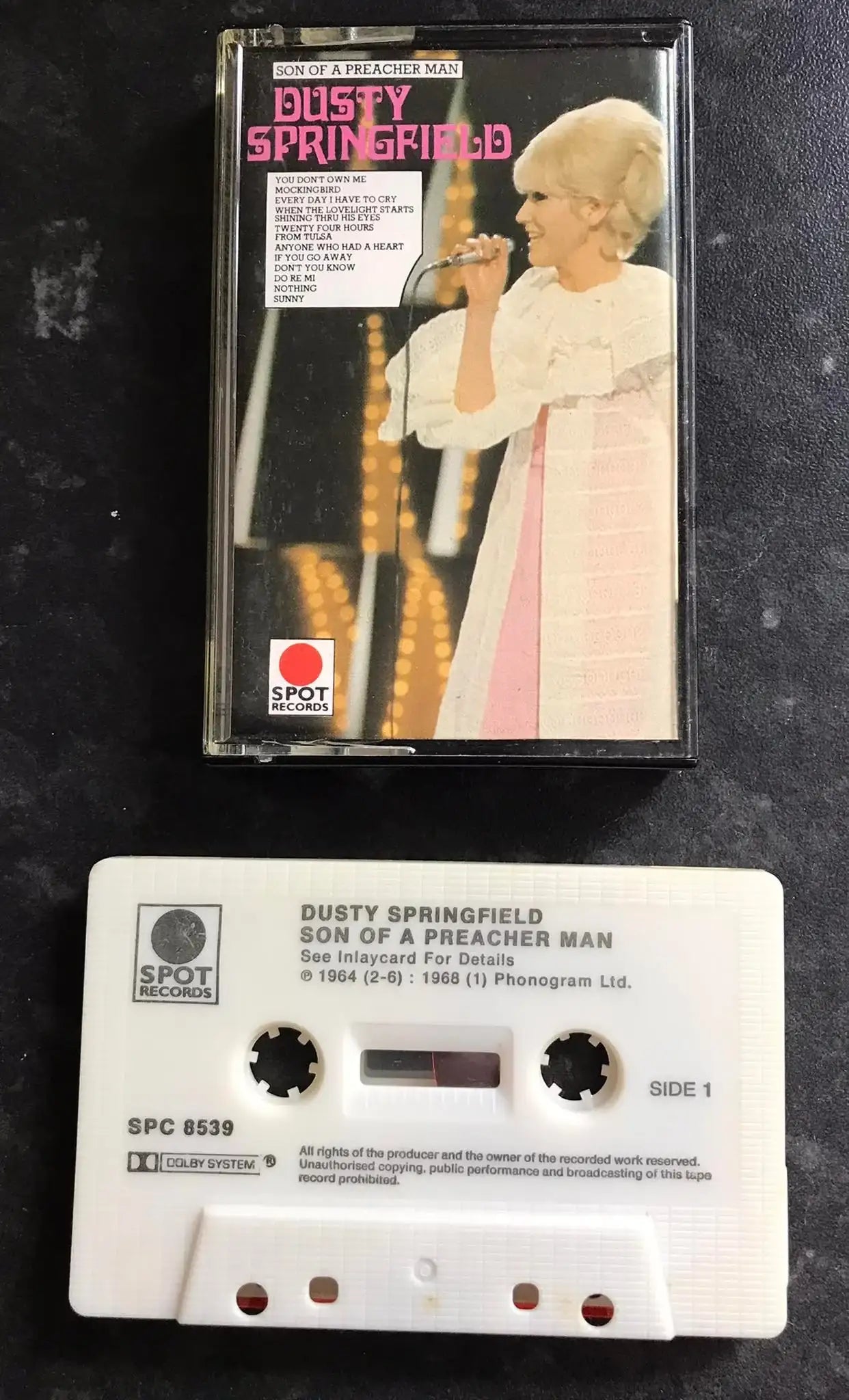 Dusty Springfield, Son Of A Preacher Man Album, Spot Records, SPC 8539 Magretro