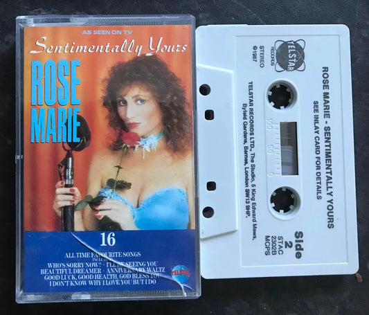 Rose Marie, Sentimentally Yours Album, Telstar, STAC 2302, Vintage Cassette Magretro