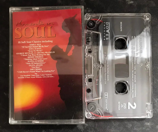 Moments in Soul Album, Dover Records, ZDD25, Vintage Cassette Magretro