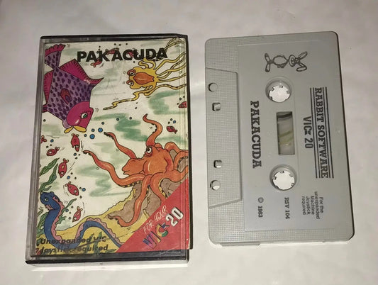 Pakacuda, Vic 20 by Rabbit Software (RARE) Magretro