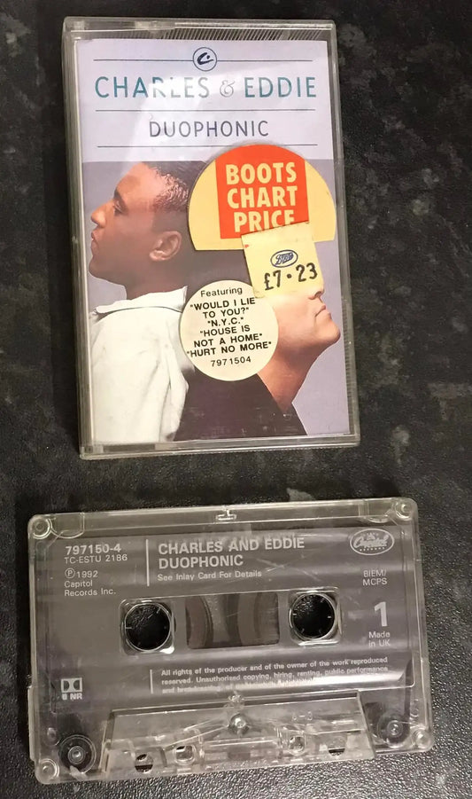 Charles and Eddie, Duophonic Album, Capitol Records, 797150-4, Vintage Cassette Magretro
