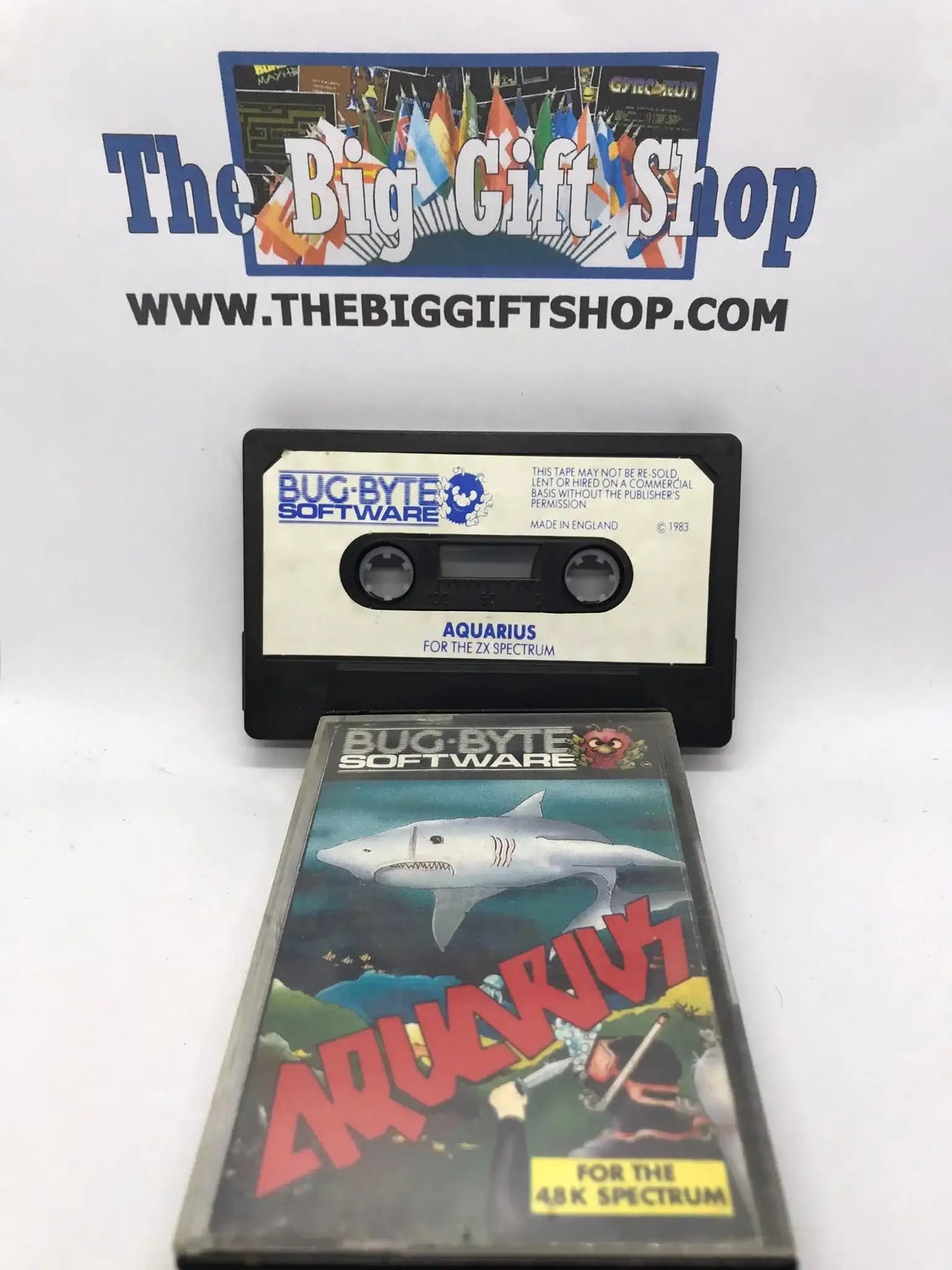 Aquarius, ZX Spectrum by Bug Byte Software, Working, RARE Magretro