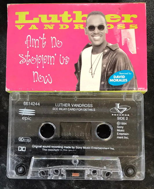 Luther Vandross, Ain't No Stoppin' Us Now Single, Epic, 661424 4 Magretro