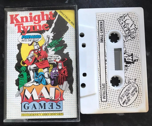 Knight Tyme, ZX Spectrum, Released by MAD Mastertronic, WORKING Magretro
