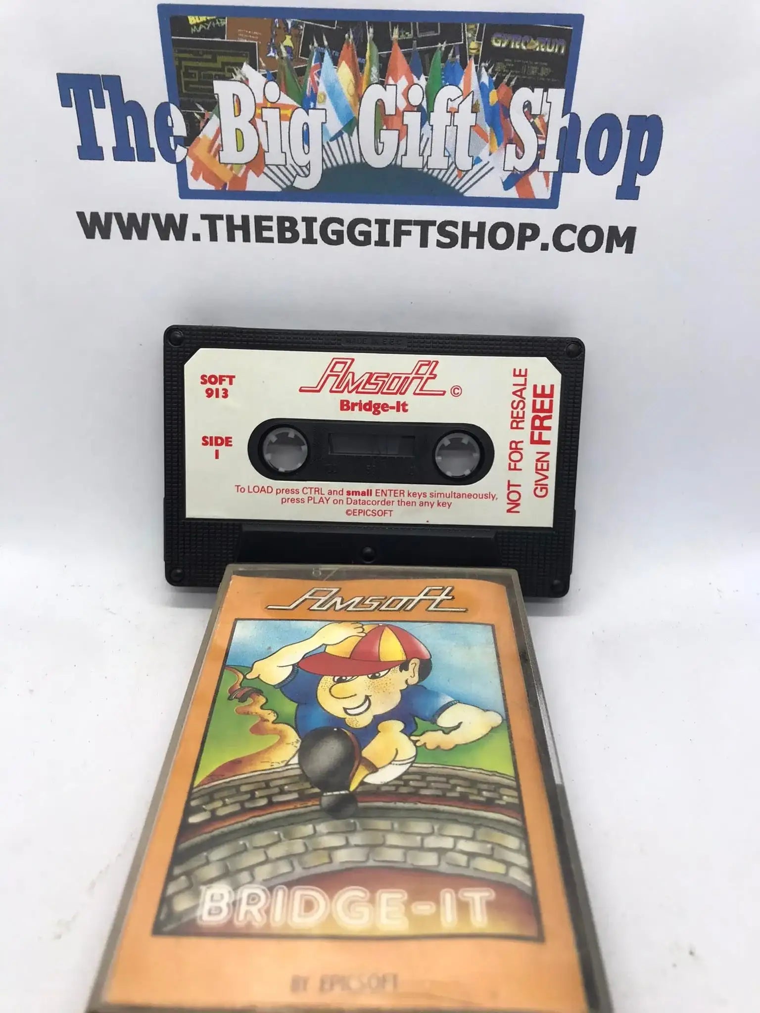 Bridge it, CPC 464 / 664 Released by Amsoft Magretro