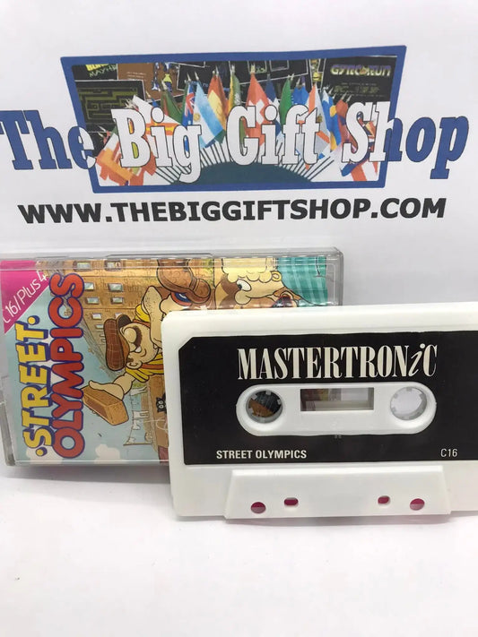 Street Olympics, Commodore Game for C16, plus/4, Released by Mastertronic Magretro
