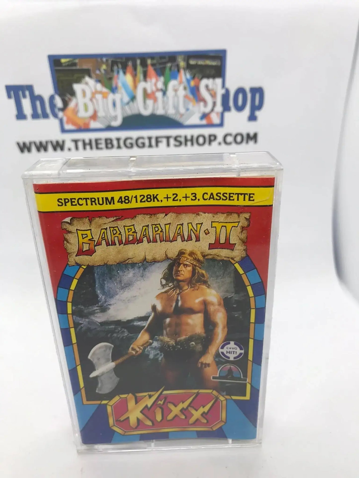 Barbarian 2 (Barbarian II), ZX Spectrum, Released by Kixx Magretro