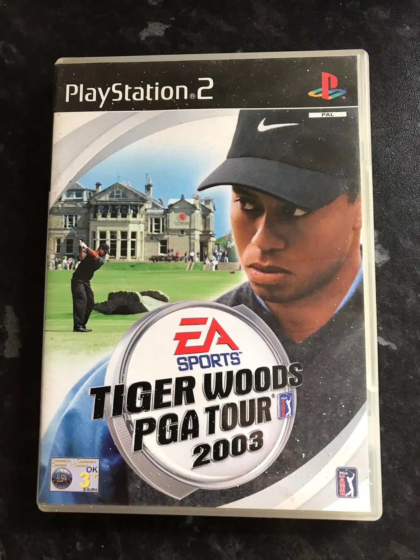 Tiger Woods PGA Tour 2003, PS2 Game, PAL Magretro