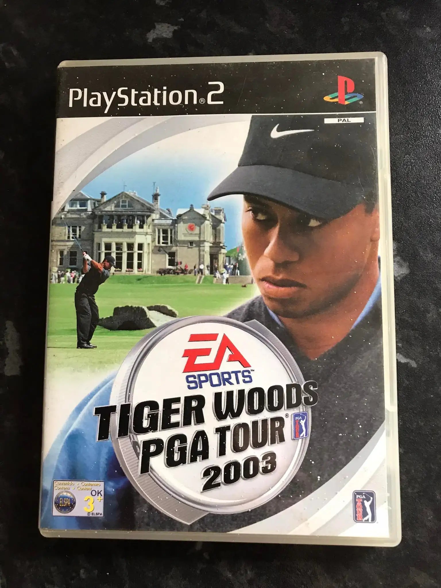 Tiger Woods PGA Tour 2003, PS2 Game, PAL Magretro