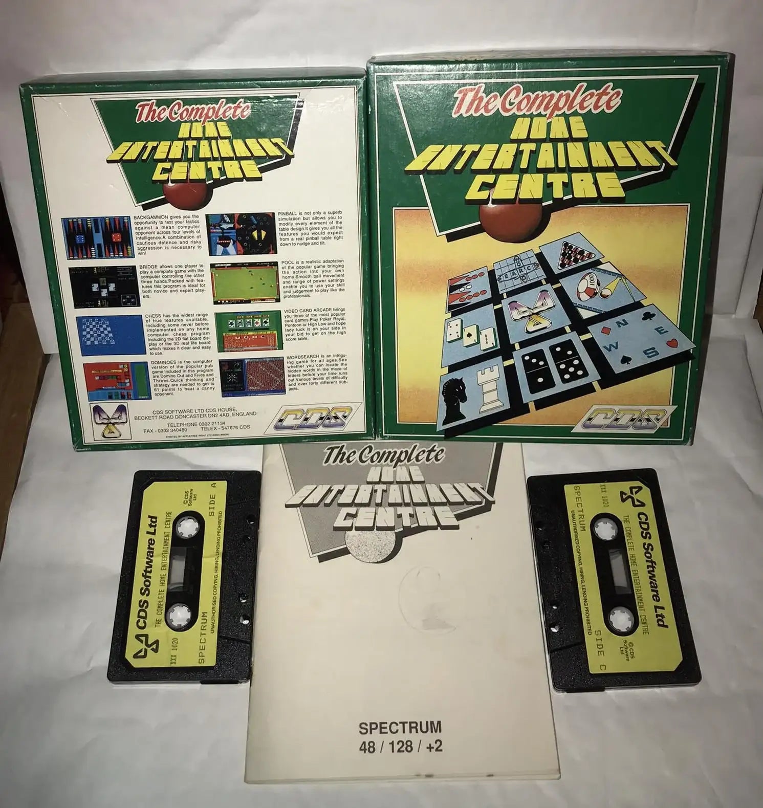 The Complete Home Entertainment Centre , ZX Spectrum compilation by CDS Micro Magretro