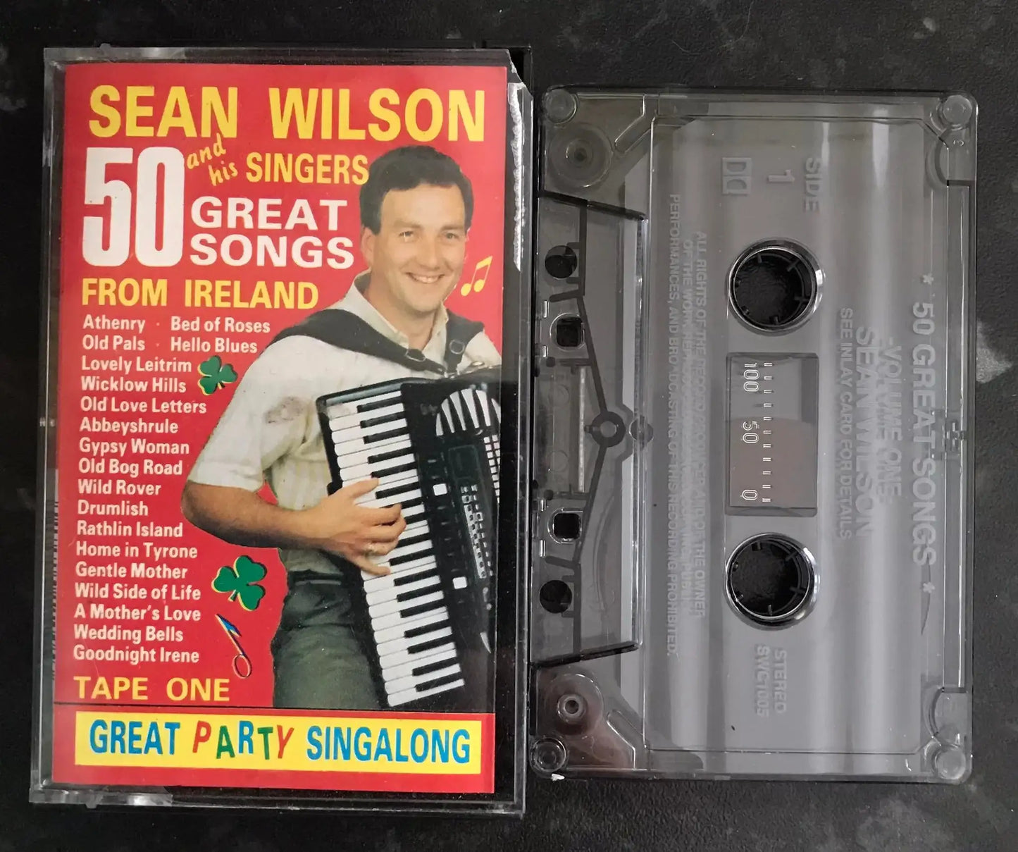 Sean Wilson and his Singers, 50 Great Songs from Ireland, Tape One, SWC 1001 Magretro