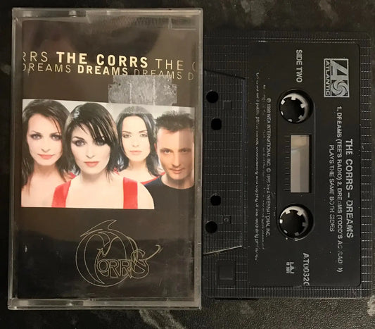 The Corrs, Dreams Single, Atlantic, AT0032C, Vintage Cassette Magretro