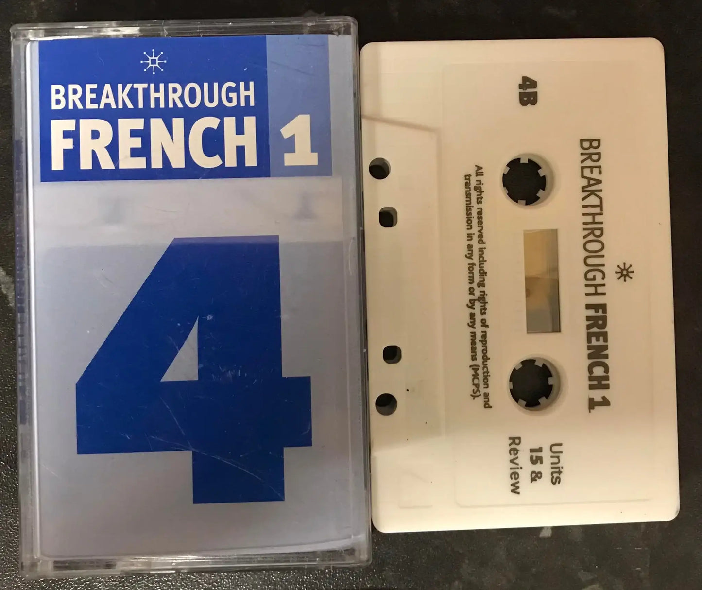 Breakthrough French 1 tape 4, Vintage Cassette Magretro