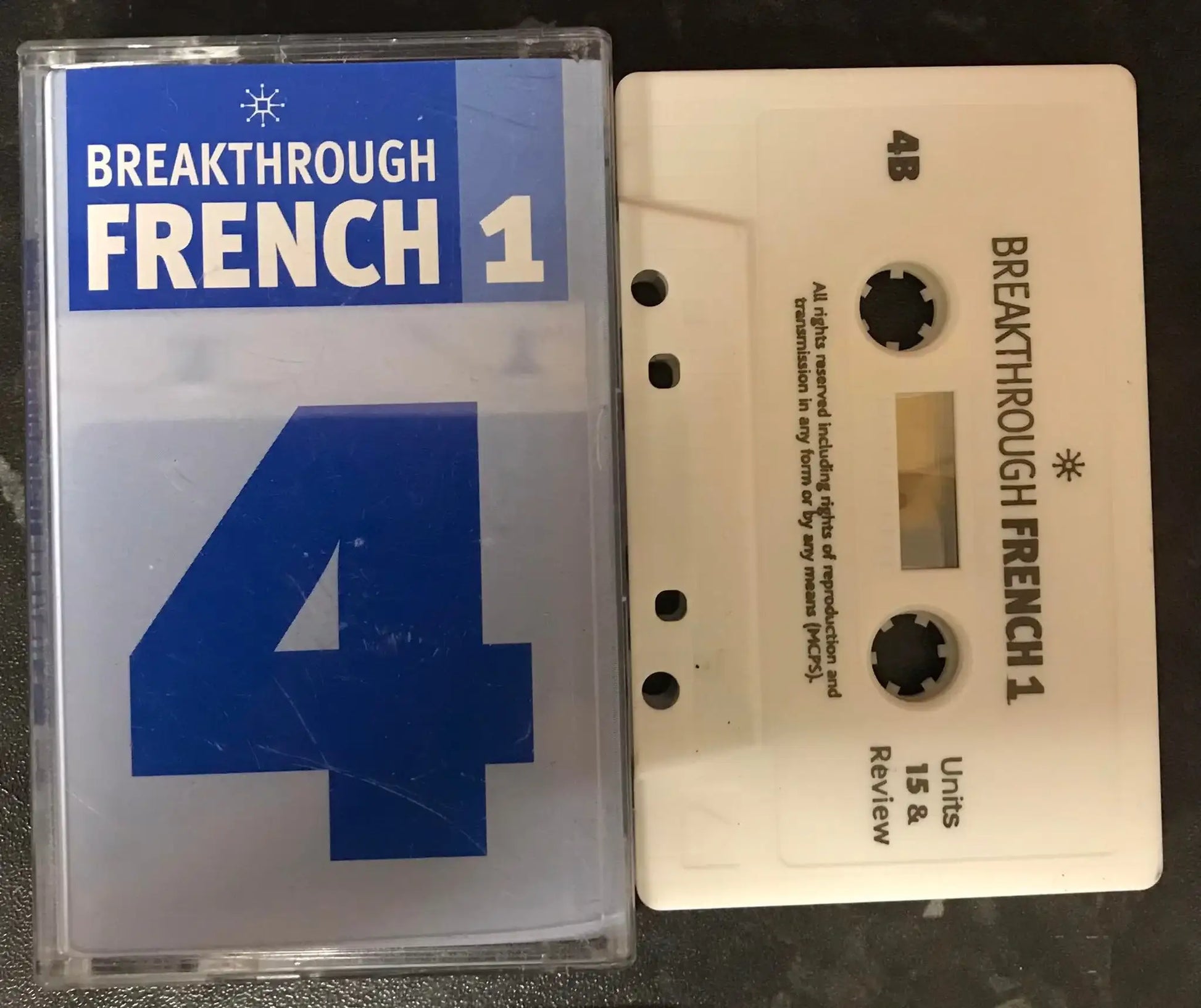 Breakthrough French 1 tape 4, Vintage Cassette Magretro
