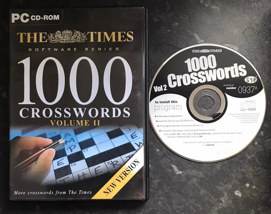 1000 Crosswords Volume II, The Times, PC Game Magretro