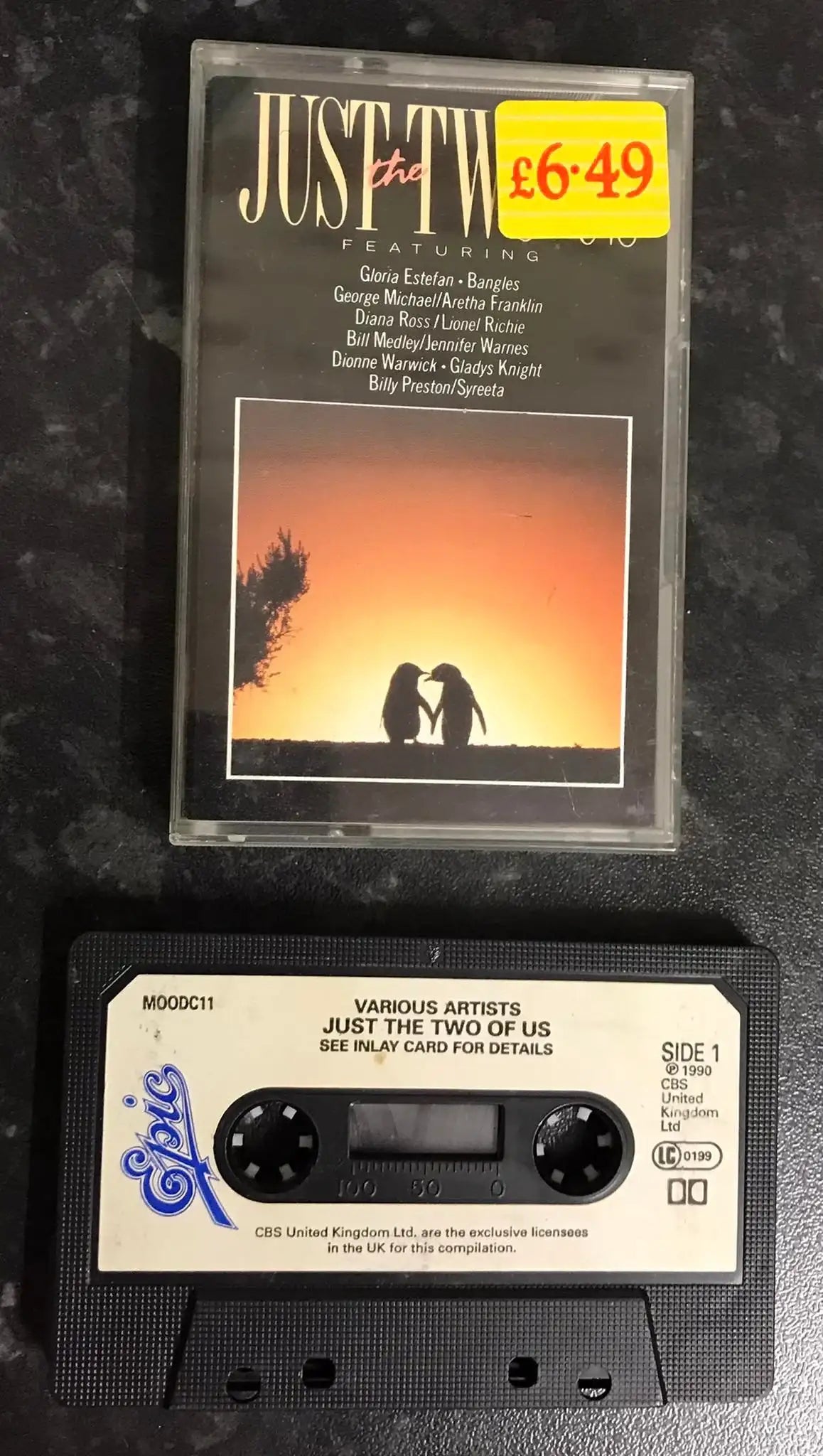Just The Two Of Us Album, Featuring Various Artists, Epic, MOOD C11 Magretro