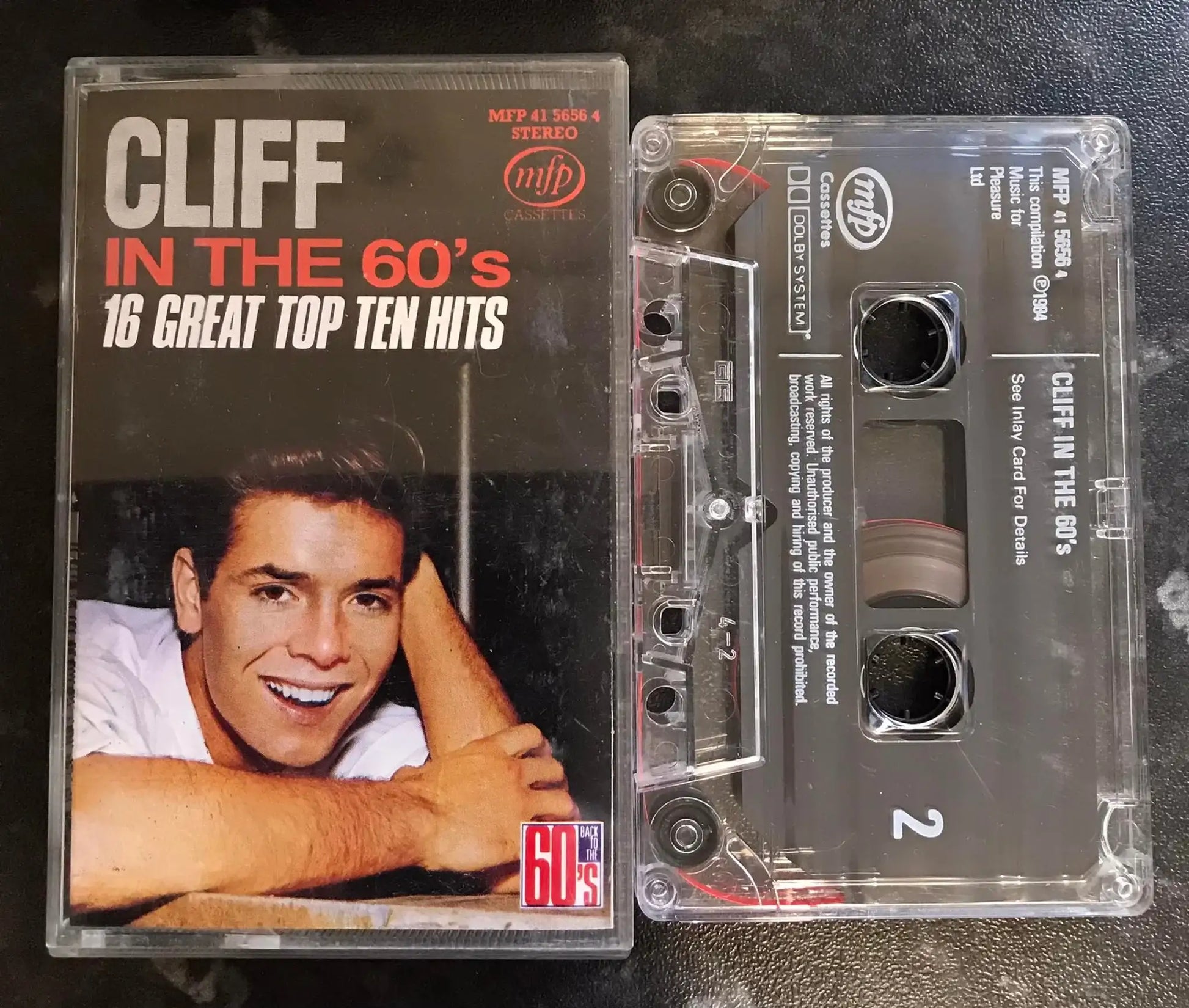 Cliff in the 60's, 16 great top 10 hits, Music For Pleasure, MFP 41 5656 4 Magretro