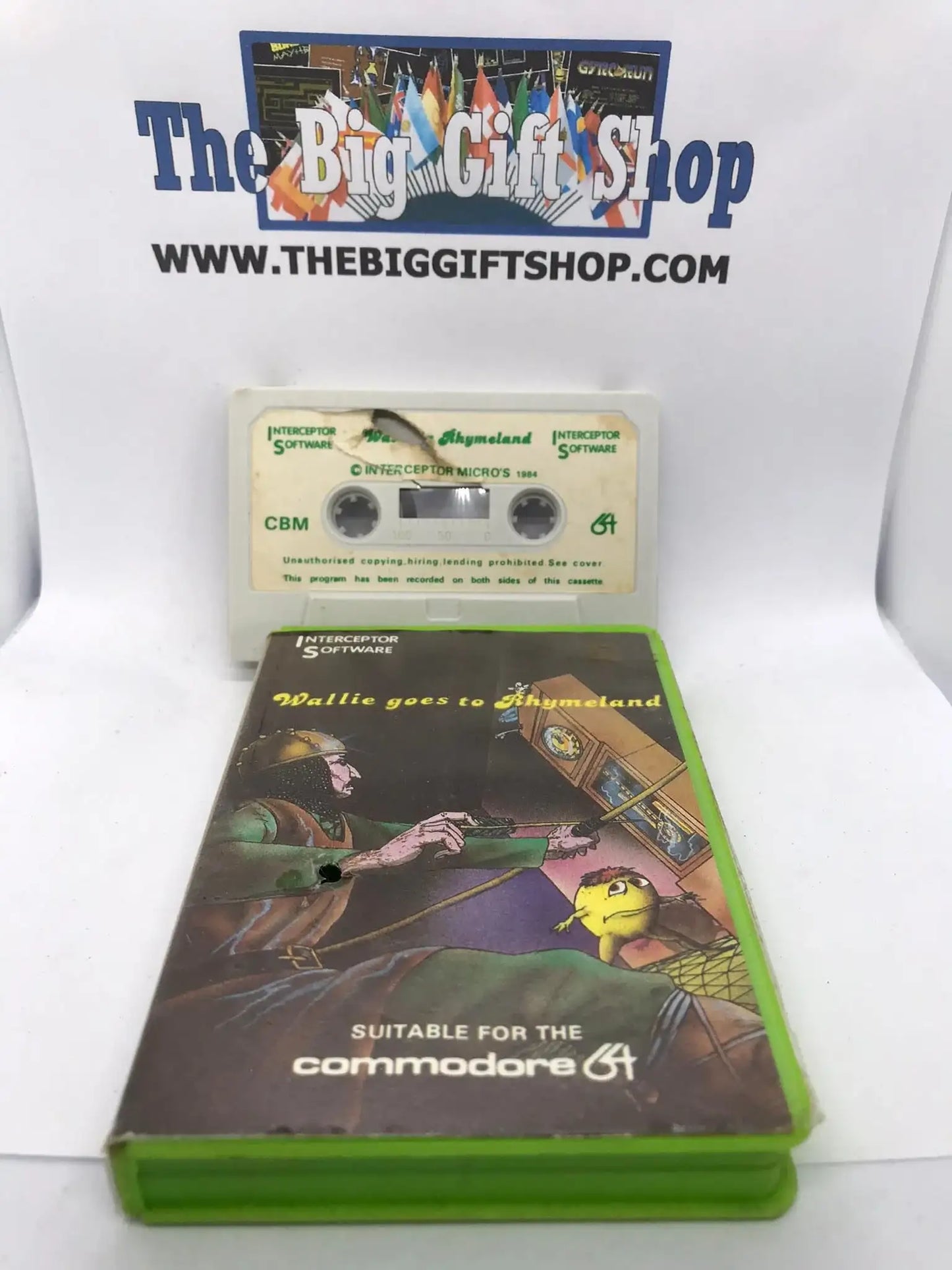 Wallie Goes to Rhymeland, C64, Released by interceptor Software, WORKING Magretro