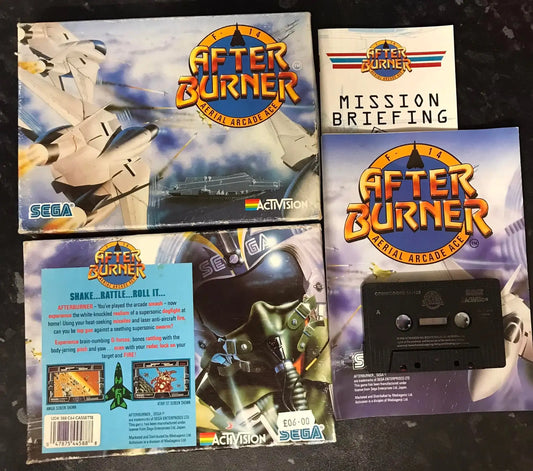 Afterburner, C64, Released by Activision, WORKING Magretro