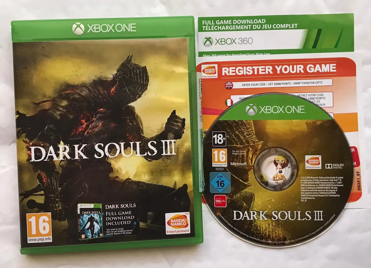 Dark Souls III, Xbox One Magretro