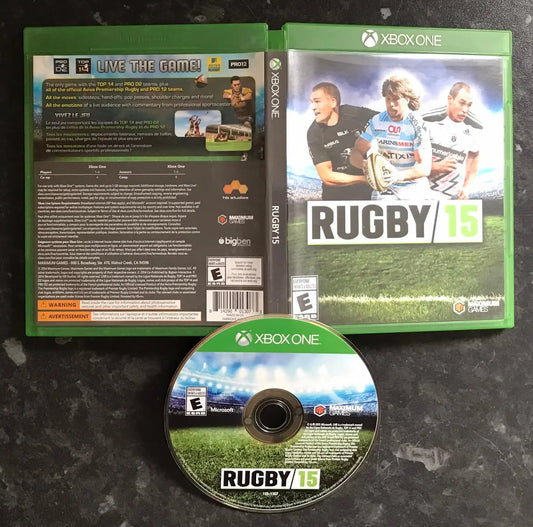 rugby 15, Xbox One Game, UK PAL Magretro