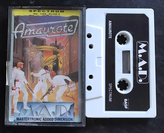 Amaurote by Mastertronic MAD, ZX Spectrum Game, Working Magretro