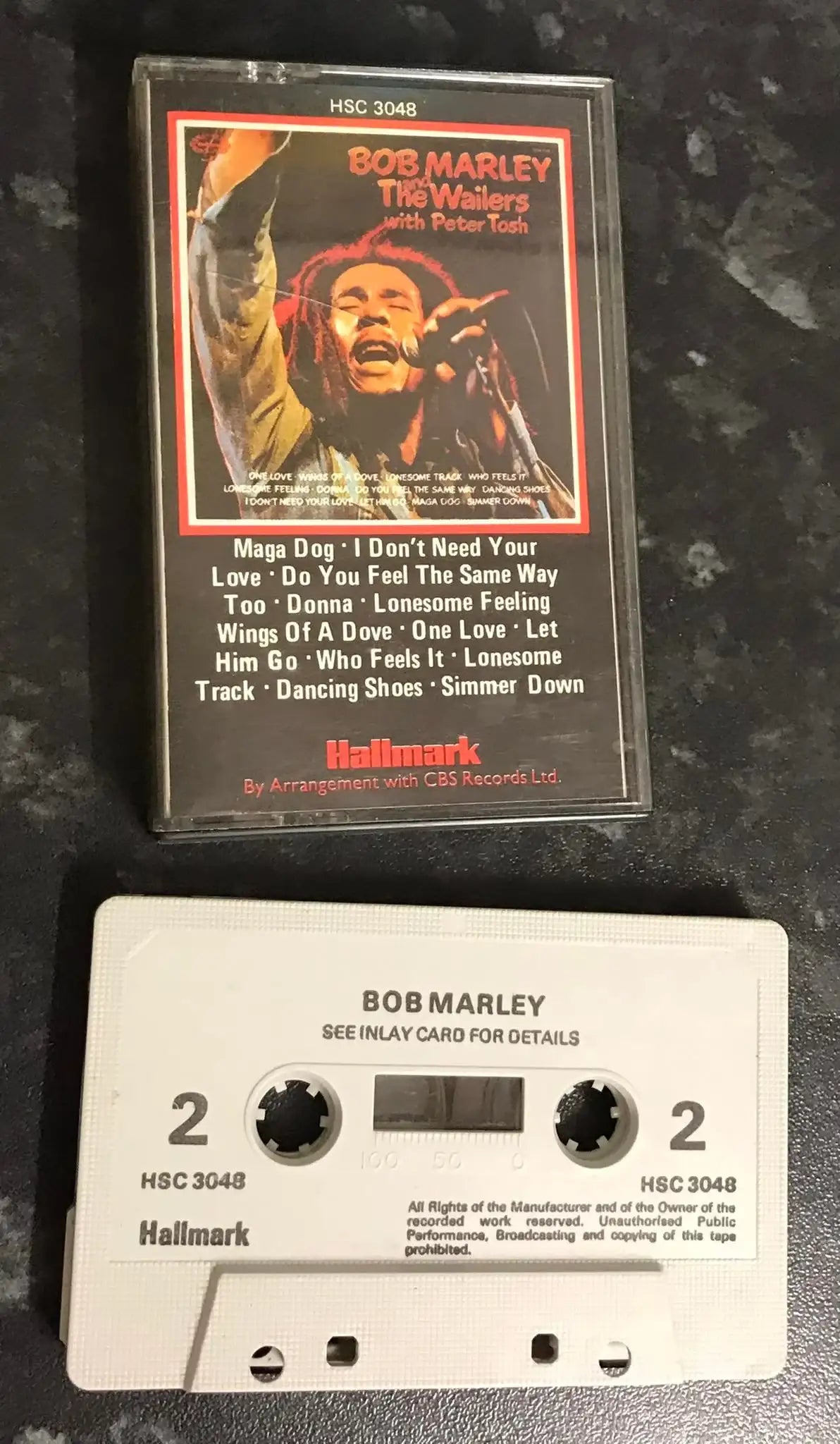 Bob Marley And The Wailers With Peter Tosh, Hallmark Records, HSC 3048 Magretro