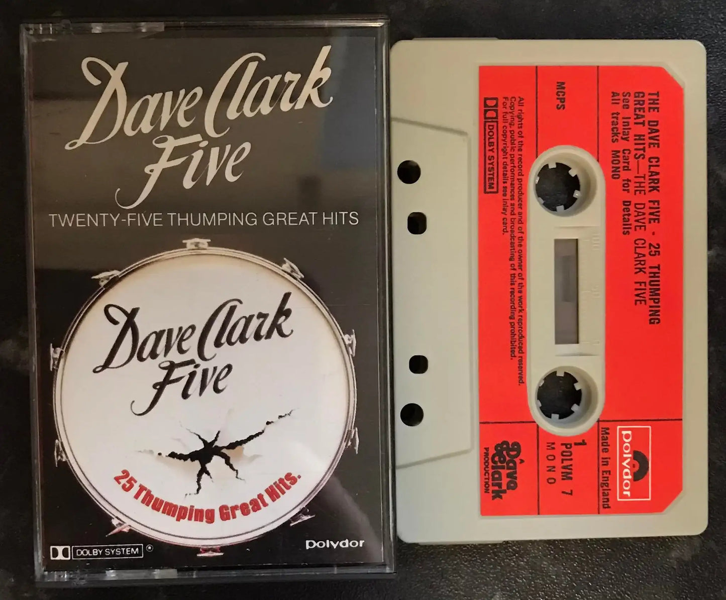 The Dave Clark Five, 25 Thumping Great Hits, Polydor, POL VM 7 Magretro