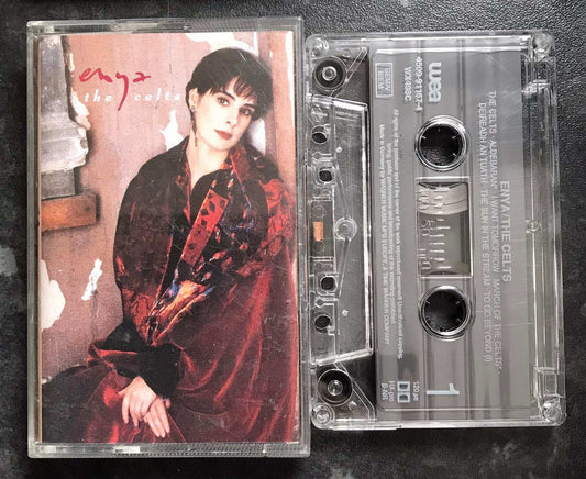 Enya, The Celts Album, WEA, 4509-91167-4, WX498C, Vintage Cassette Magretro