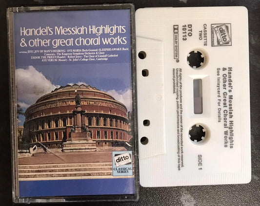 Handel's Messiah Highlights and Other Great Choral Works, Tape 2, DTO 10113 Magretro
