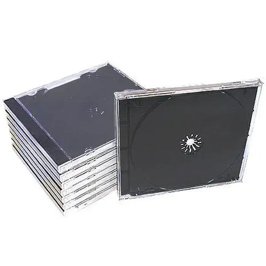 Pack of 10 CD Jewel Cases, empty, plus 1 free Magretro