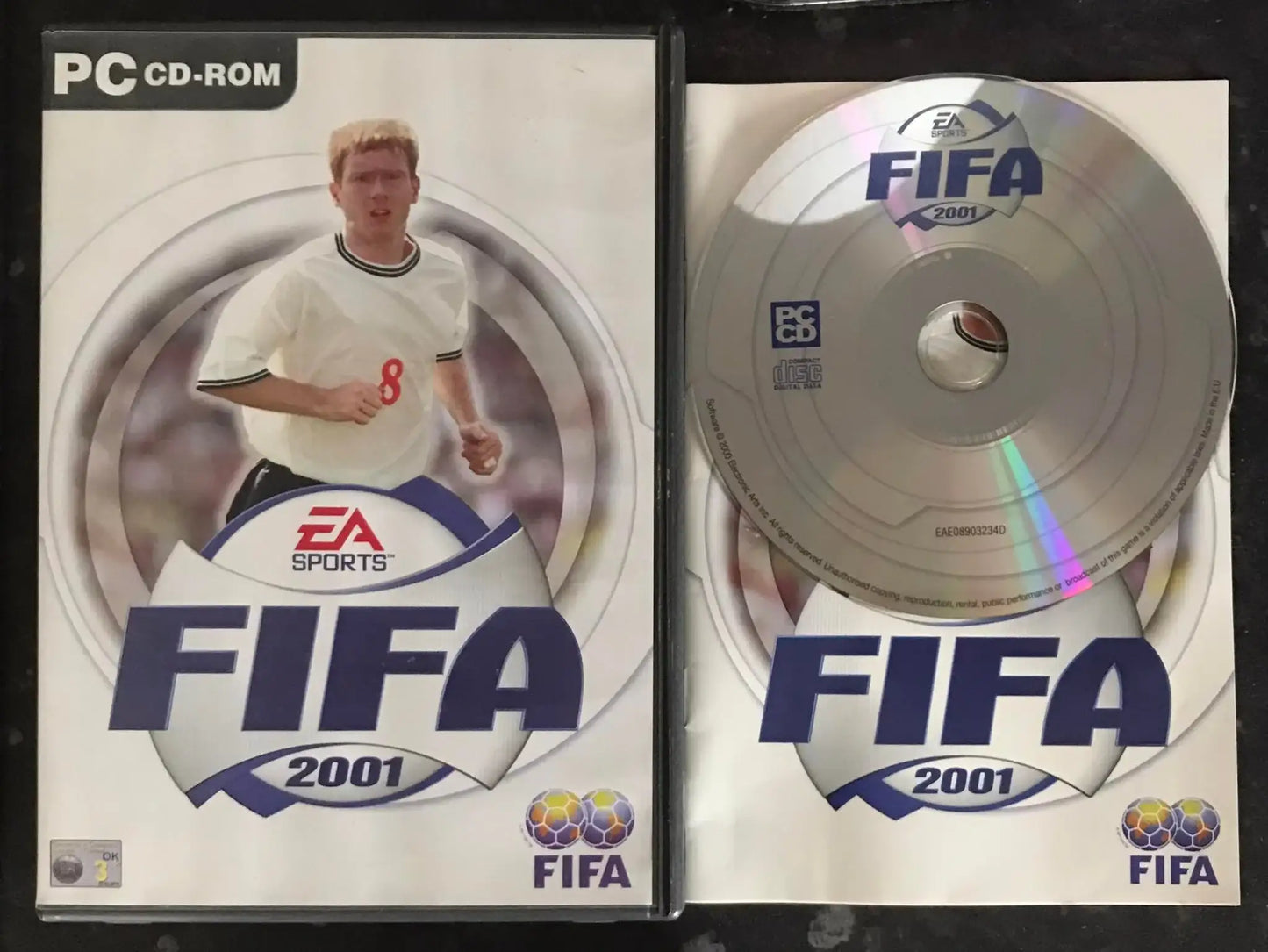 FIFA 2001, EA Sports, PC CD-Rom Game Magretro