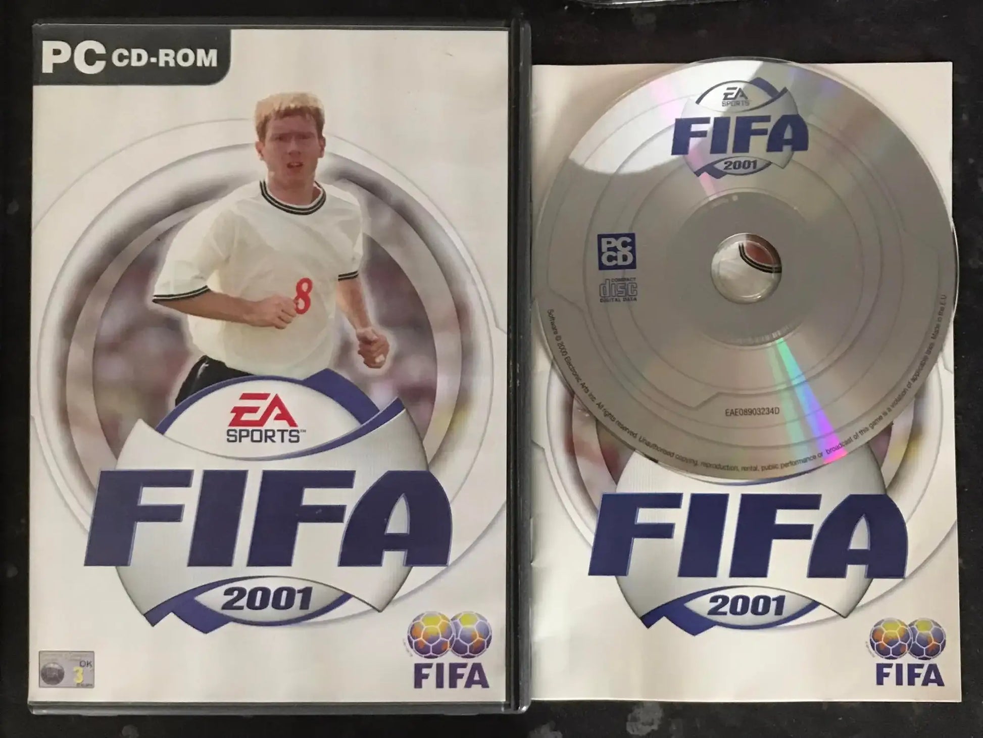FIFA 2001, EA Sports, PC CD-Rom Game Magretro