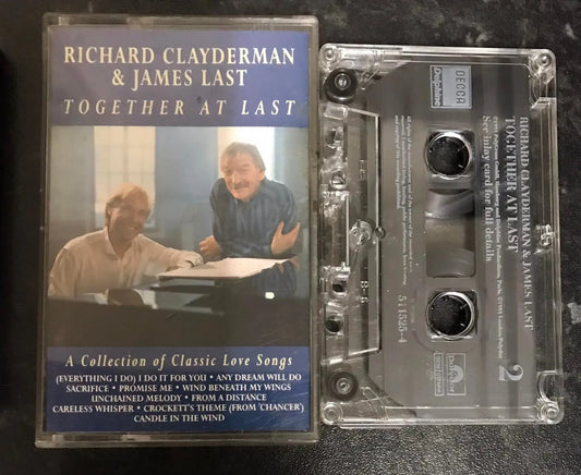 Richard Clayderman and James last, Together At Last, Decca Delphine 511525-4 Magretro