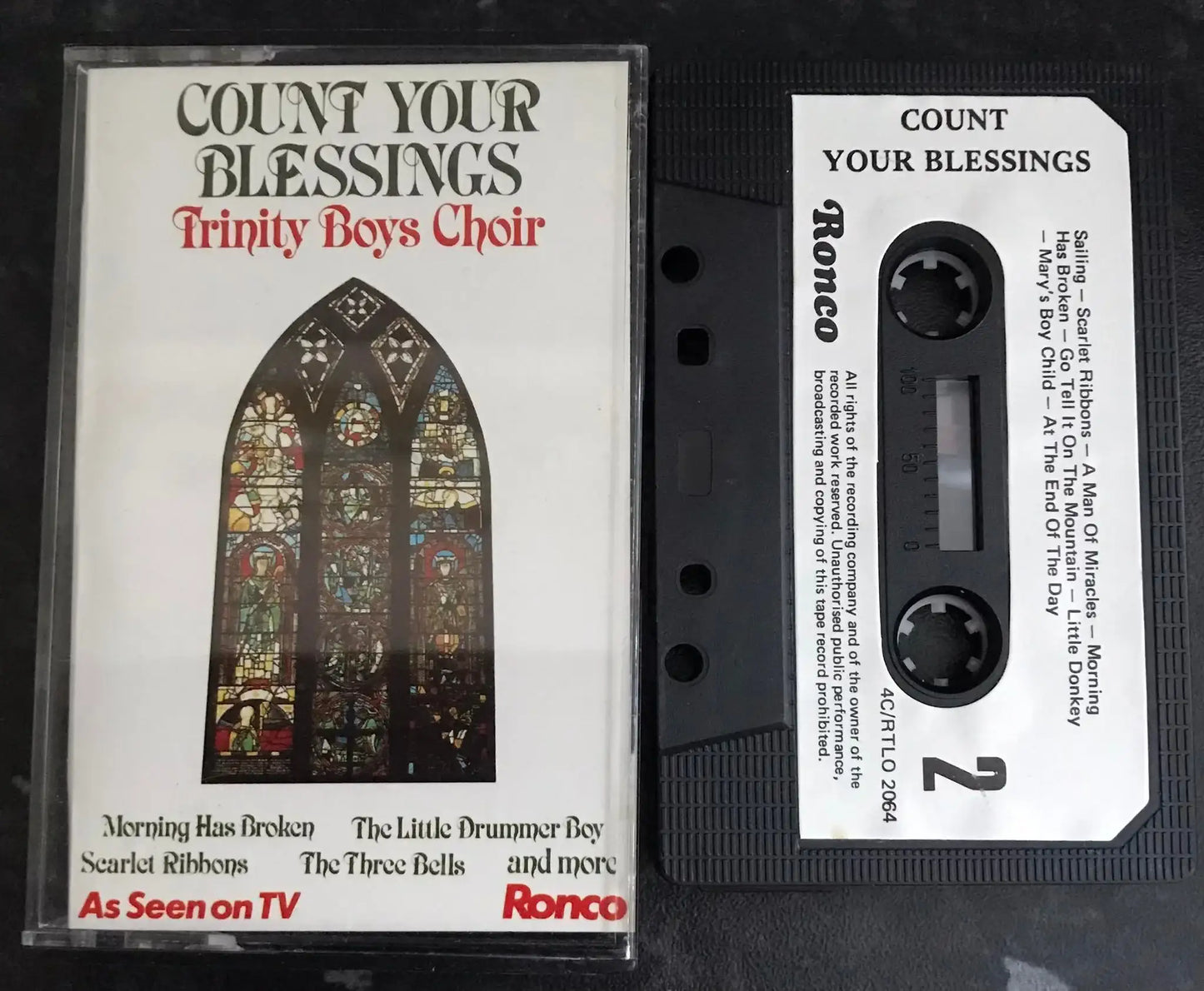 Count Your Blessings Album, Trinity Boys Choir, Vintage Cassette Magretro