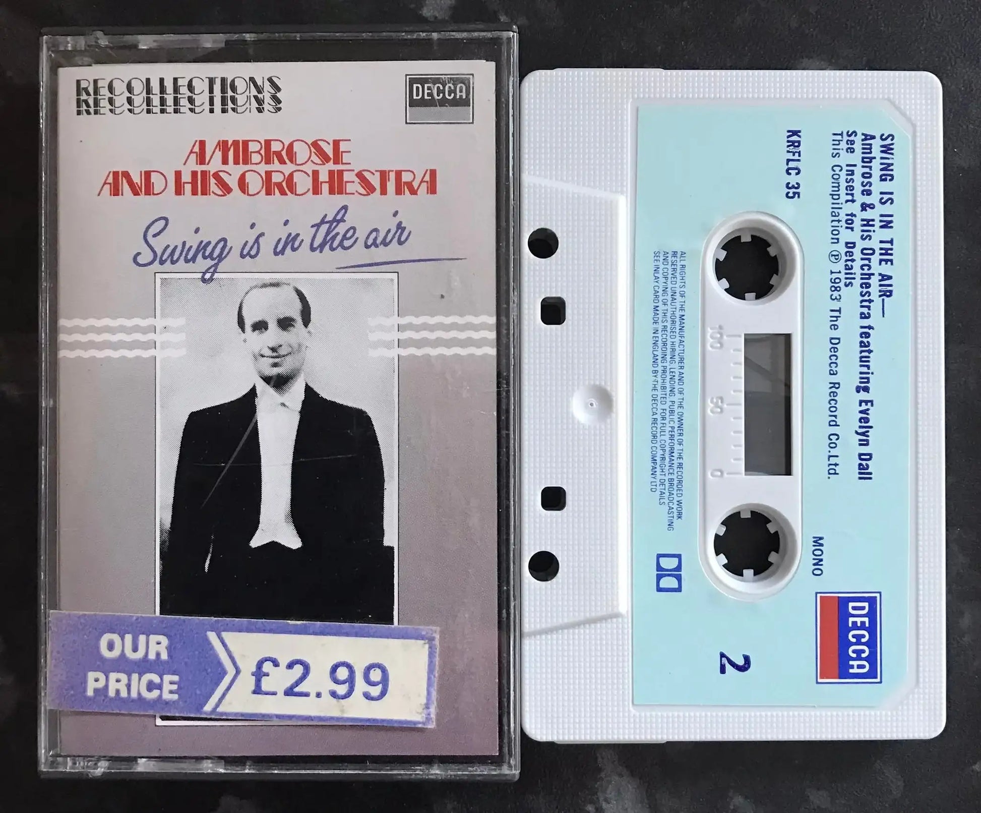 Swing Is In The Air Album, Ambrose and his Orchestra, KRFLC 35, DECCA Magretro