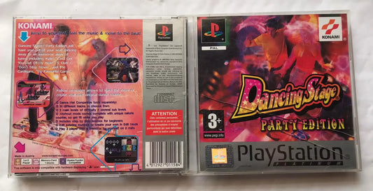 dancing stage party edition, Playstation 1 Game Magretro