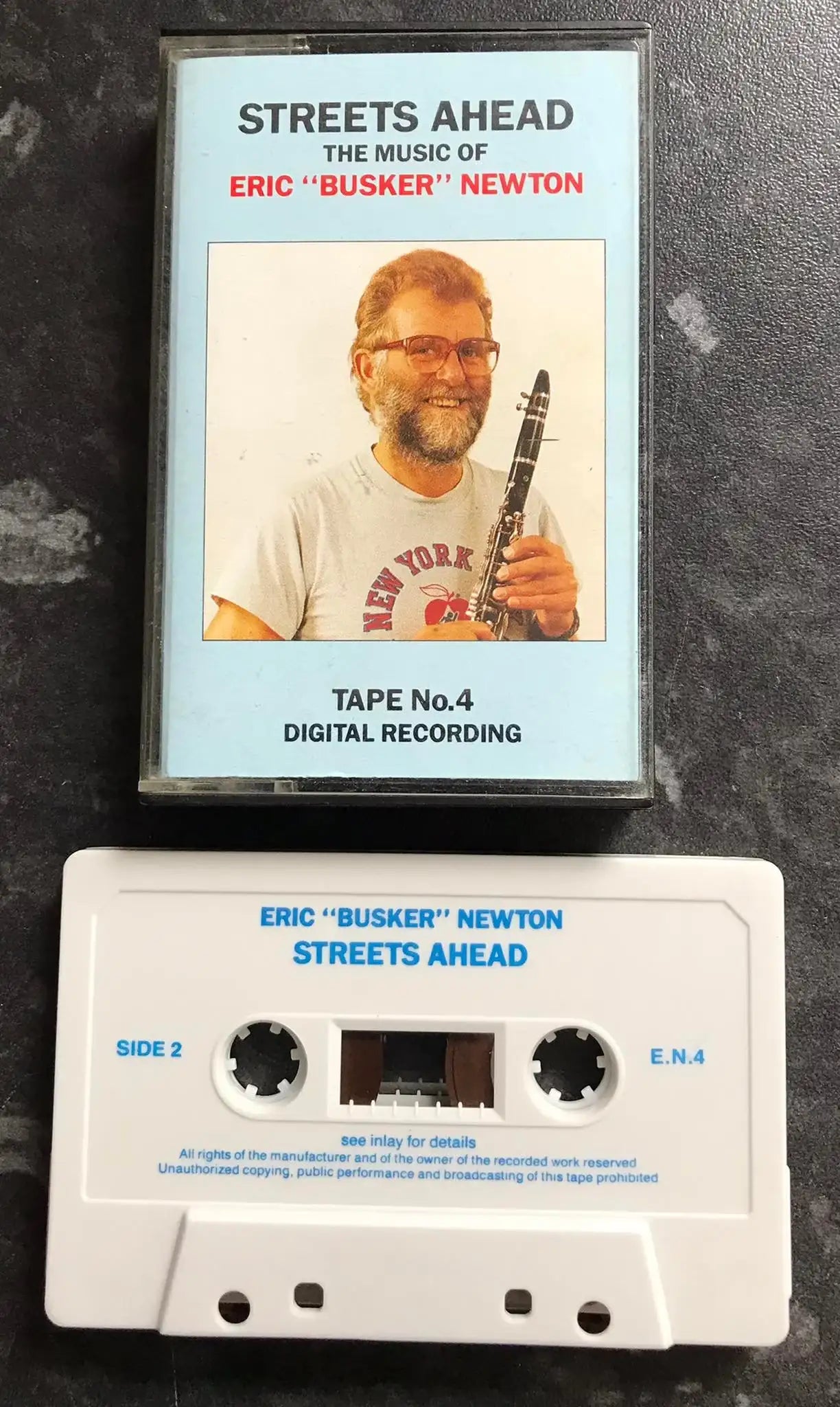 Eric 'Busker' Newton, Streets Ahead, the music of, Vintage Cassette Magretro