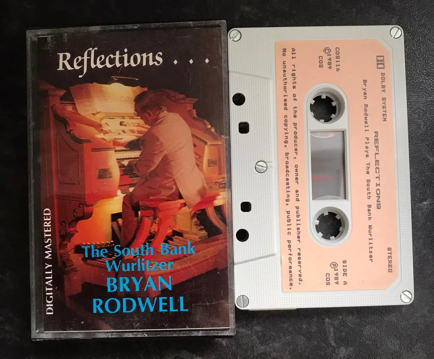 Reflections, The South Bank Wurlitzer Bryan Rodwell, Cinema Organ, COS116 Magretro