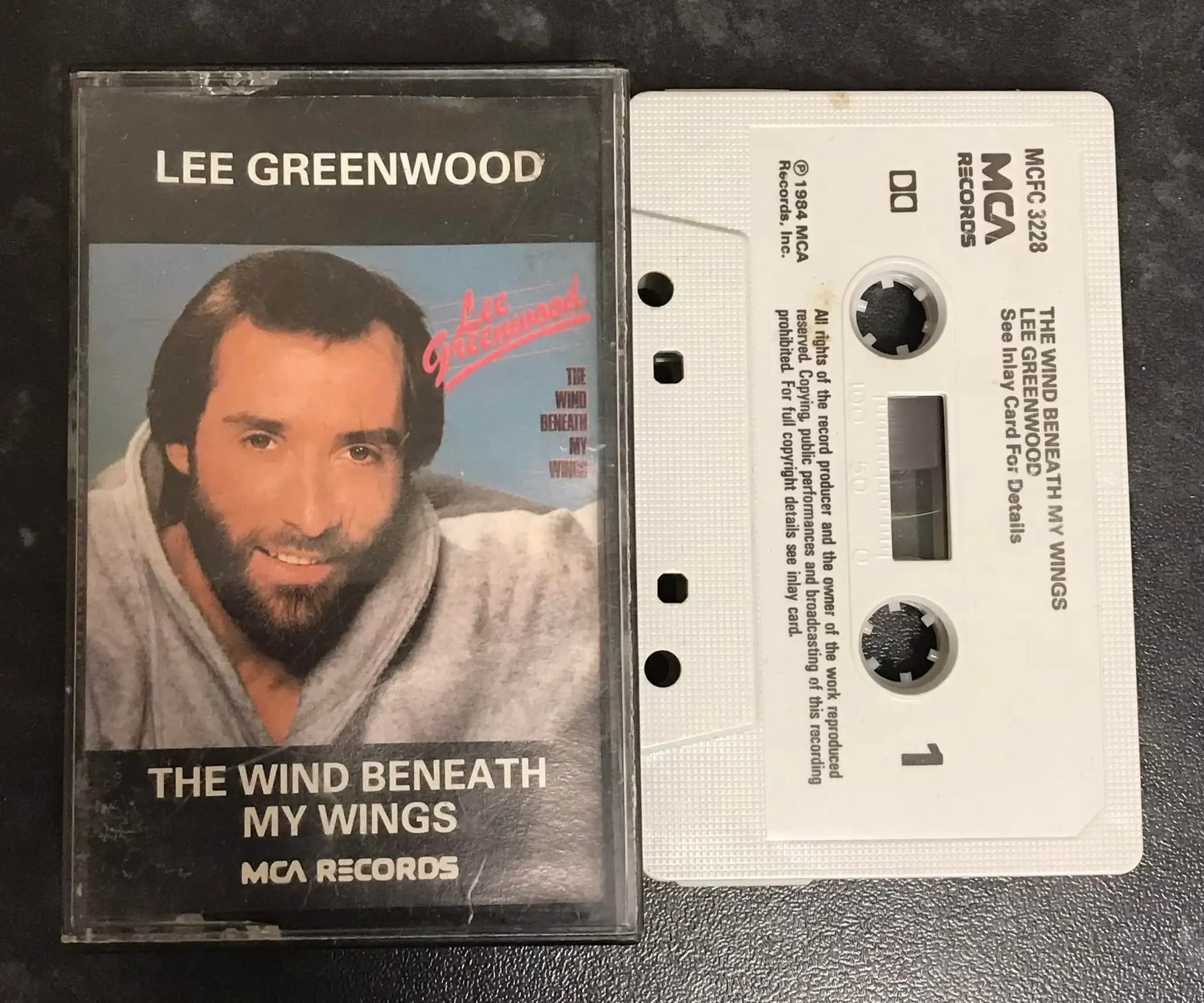 Lee Greenwood, The Wind Beneath My Wings, MCA Records, MCFC 3228 Magretro