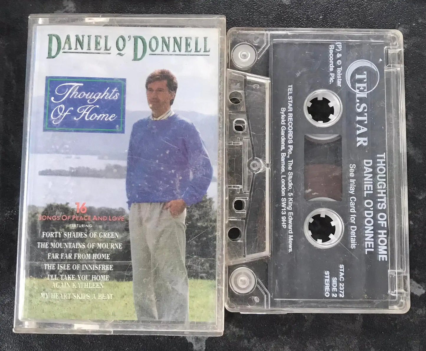 Daniel O'Donnell, Thoughts of Home Album, Telstar Records Plc,STAC 2372 Magretro