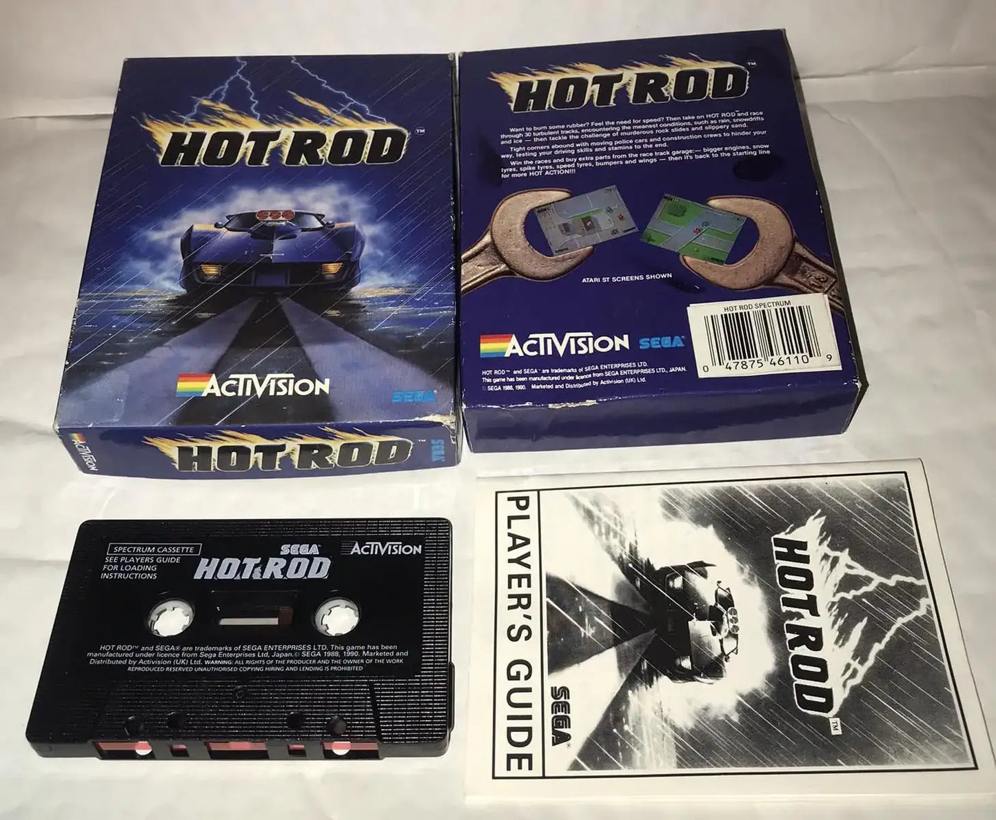 Hot Rod, ZX Spectrum by Activision Magretro