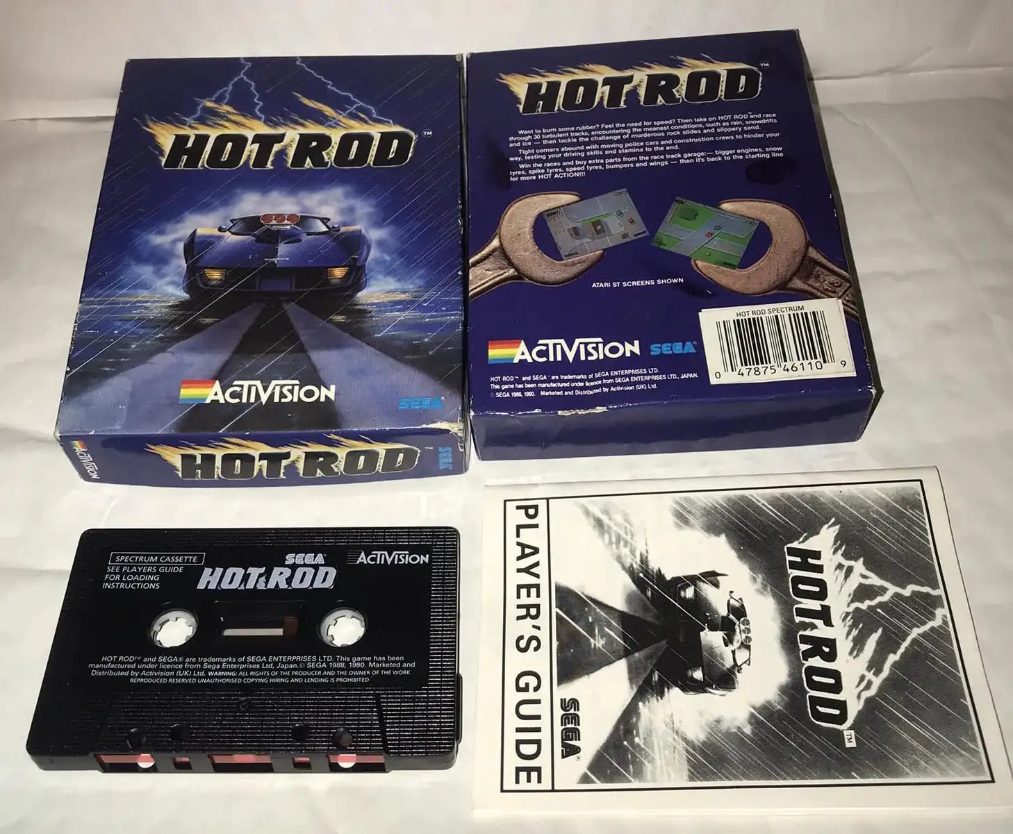 Hot Rod, ZX Spectrum by Activision Magretro