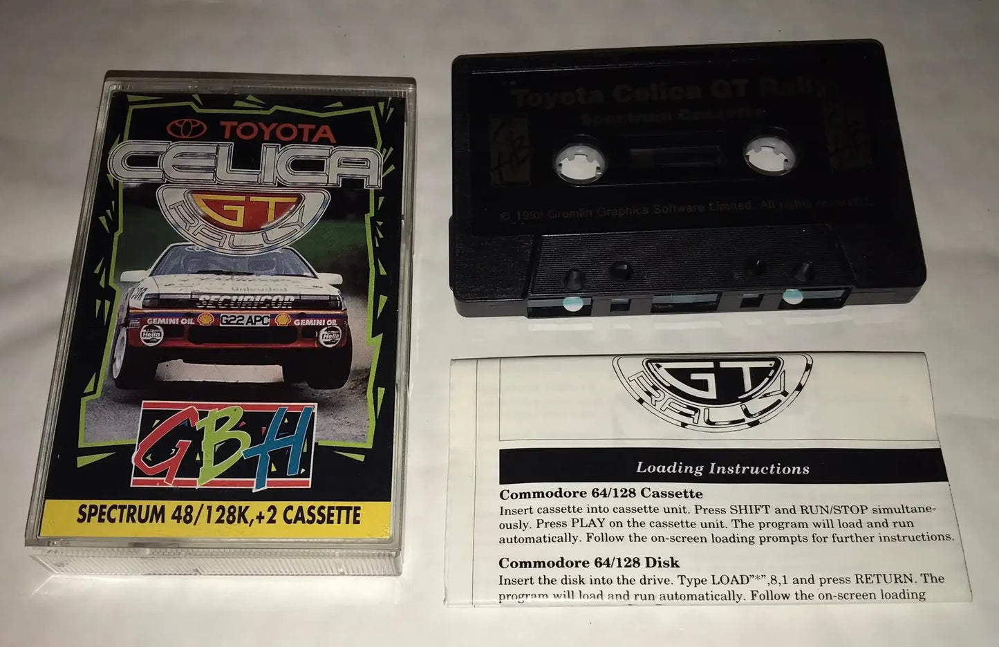 Toyota Celica GT Rally, ZX Spectrum, by GBH (RARE), Working Magretro
