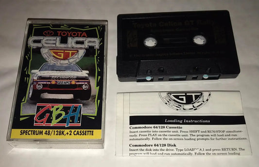 Toyota Celica GT Rally, ZX Spectrum, by GBH (RARE), Working Magretro