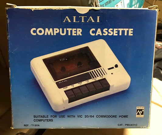 Vintage Altai CBM Cassette Player compatible with C64 C16 and Plus/4 Magretro