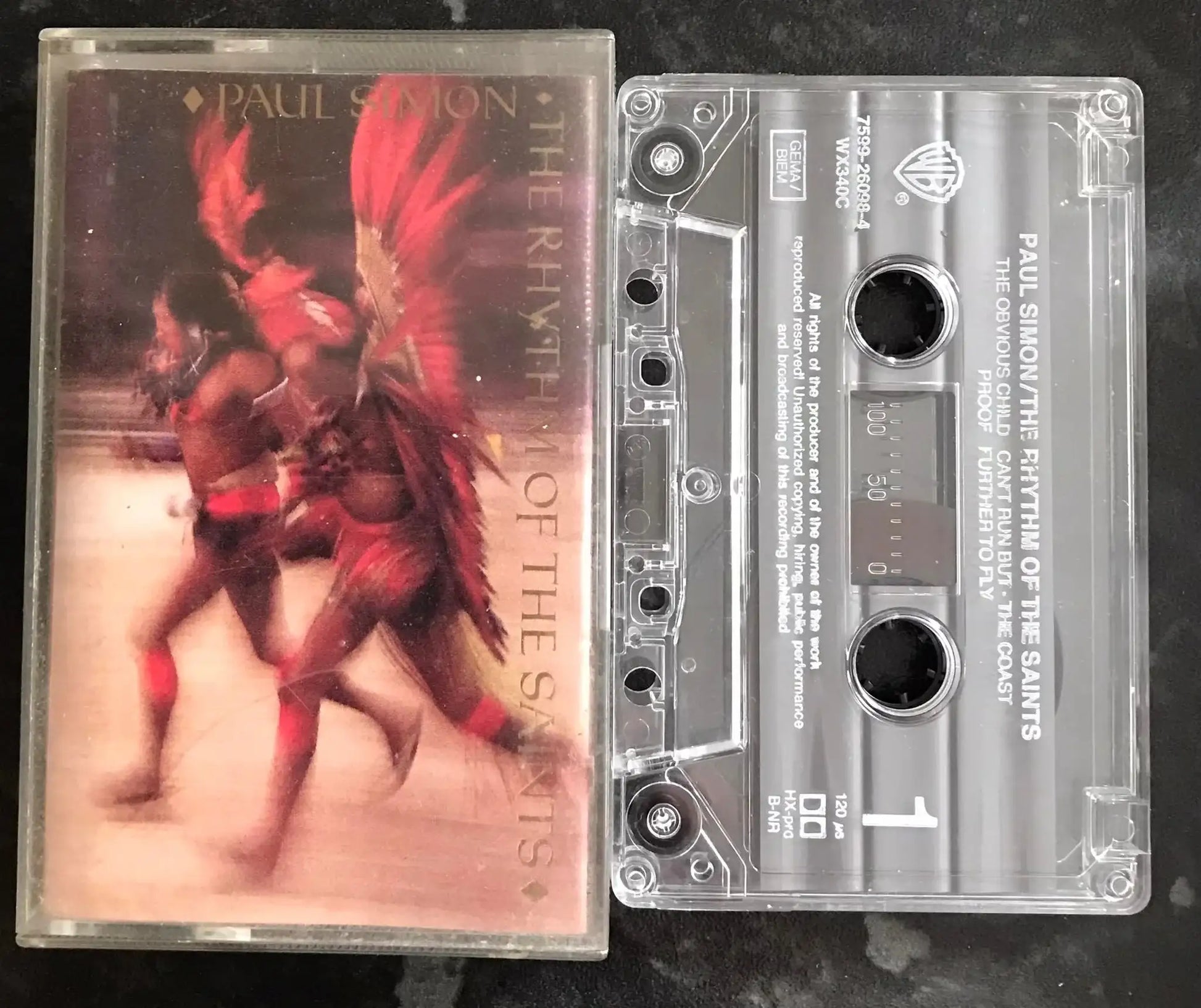 Paul Simon, The Rythym Of The Saints Album, Warner Bros. Records, 7599-26098-4 Magretro
