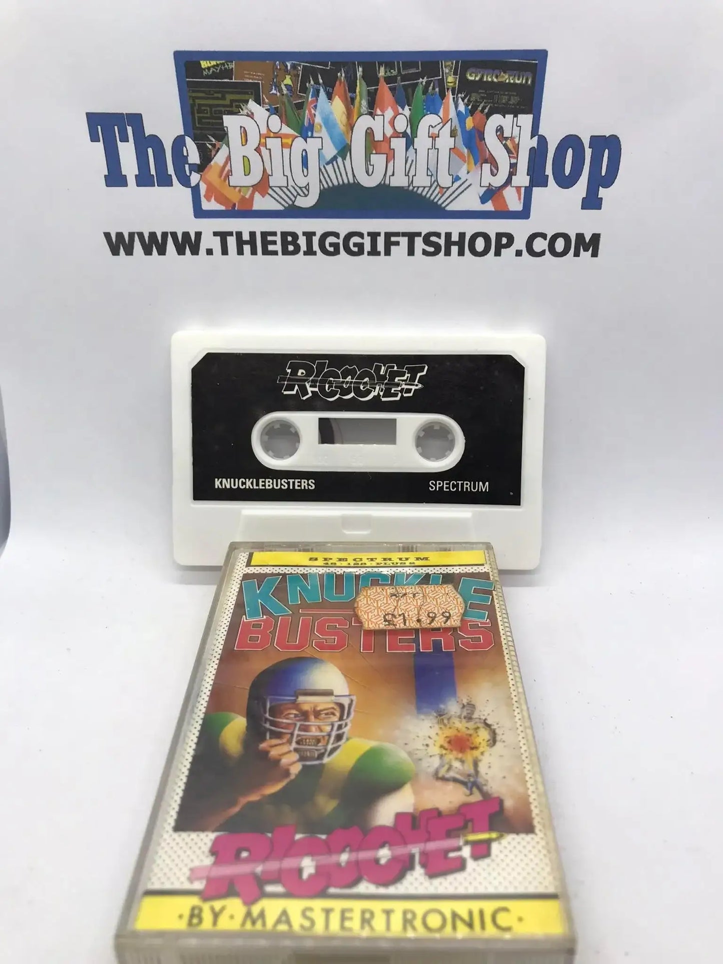 Knuckle Busters (Ricochet) (Tested Working), ZX Spectrum Magretro