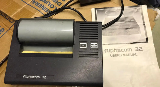 Alphacom 32 Thermal Printer for ZX Spectrum UK Magretro